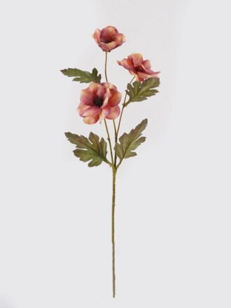 Artificial Flower 23*23*62cm Christmas Rose single stem GS-39124031-R2 Single Flowers 3,000+ sqm showroom with thousands of artificial flowers, plants & trees ready for global sourcing.