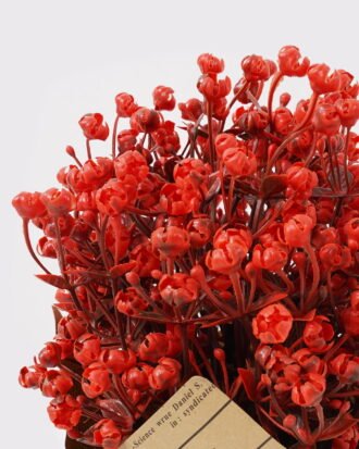 Artificial Flower 17*17*24 cm Babysbreath potted flower GS-05524082-R1 2024Dec YeahFlower is one of Chinese leading OEM manufacturers and exporters , supplying the silk flowers, wholesale artificial trees