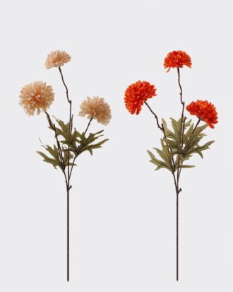 Artificial Flower 13*13*48cm Bolocephalus *3 single stem GS-16824047 2024Dec YeahFlower is one of Chinese leading OEM manufacturers and exporters , supplying the silk flowers, wholesale artificial trees