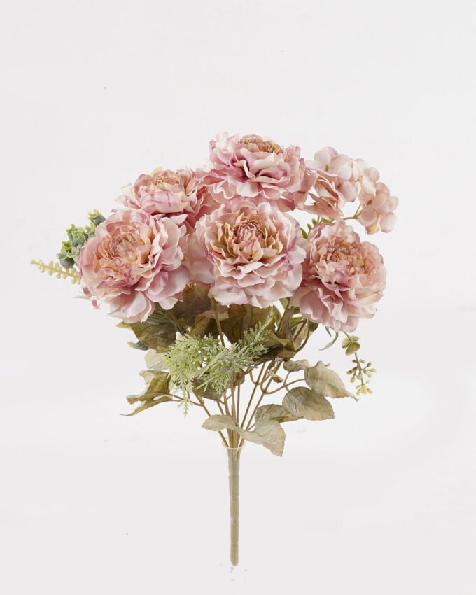 Artificial Flower 22*22*40cm Chinese Rose *9 bush GS-76424004-Z1 2025Feb YeahFlower is one of Chinese leading OEM manufacturers and exporters , supplying the silk flowers, wholesale artificial trees