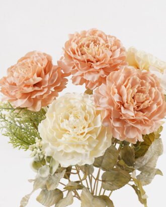 Artificial Flower 22*22*40cm Chinese Rose *9 bush GS-76424004 2025Feb YeahFlower is one of Chinese leading OEM manufacturers and exporters , supplying the silk flowers, wholesale artificial trees