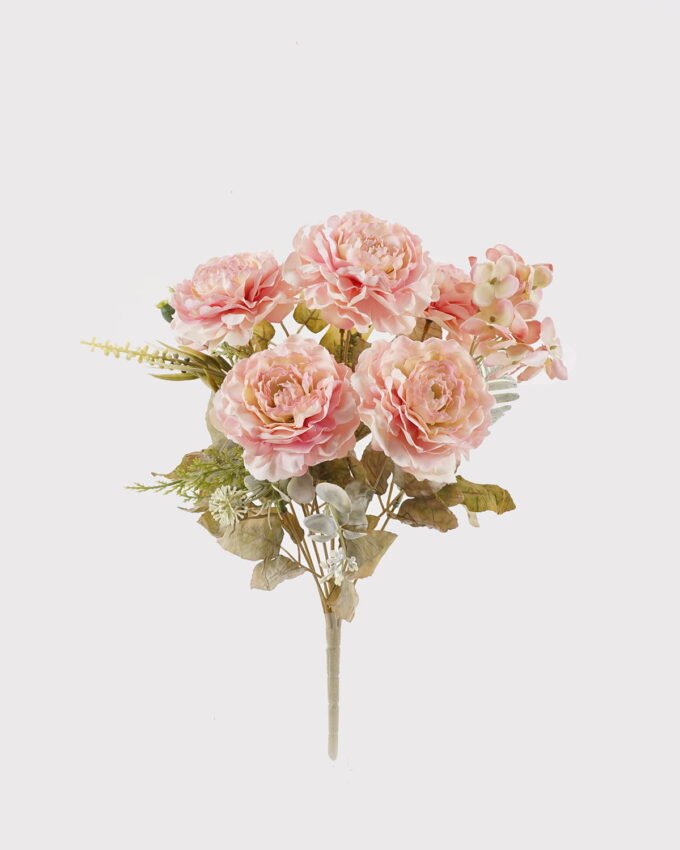 Artificial Flower 22*22*40cm Chinese Rose *9 bush GS-76424004 2025Feb YeahFlower is one of Chinese leading OEM manufacturers and exporters , supplying the silk flowers, wholesale artificial trees