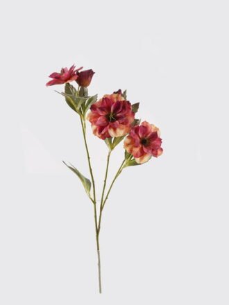 Artificial Flower 15*12*73cm Rose *3 single stem GS-39624016-P1 Single Flowers 3,000+ sqm showroom with thousands of artificial flowers, plants & trees ready for global sourcing.