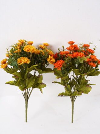 Artificial Flower 27*27*43cm Chrysanthemum *15 bush GS-61524057 2025Jan 3,000+ sqm showroom with thousands of artificial flowers, plants & trees ready for global sourcing.