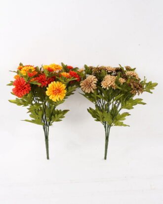 Artificial Flower 27*27*43cm Chrysanthemum *15 bush GS-61524057 2025Jan YeahFlower is one of Chinese leading OEM manufacturers and exporters , supplying the silk flowers, wholesale artificial trees