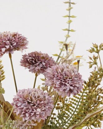 Artificial Flower 22*22*40cm Chrysanthemum *9 bush GS-76424001-Z1 2025Feb YeahFlower is one of Chinese leading OEM manufacturers and exporters , supplying the silk flowers, wholesale artificial trees