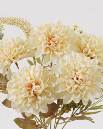 Artificial Flower 23*23*41cm Chrysanthemum *9 bush GS-76424002-W1 2025Feb YeahFlower is one of Chinese leading OEM manufacturers and exporters , supplying the silk flowers, wholesale artificial trees