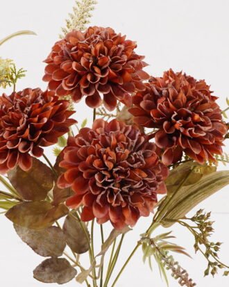 Artificial Flower 23*23*41cm Chrysanthemum *9 bush GS-76424002 2025Feb YeahFlower is one of Chinese leading OEM manufacturers and exporters , supplying the silk flowers, wholesale artificial trees