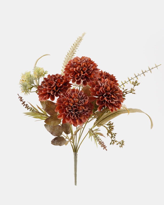 Artificial Flower 23*23*41cm Chrysanthemum *9 bush GS-76424002 2025Feb YeahFlower is one of Chinese leading OEM manufacturers and exporters , supplying the silk flowers, wholesale artificial trees