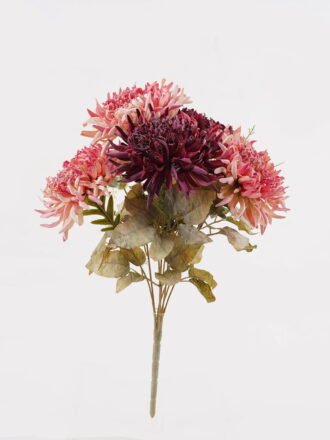 Artificial Flower 27*27*41cm Chrysanthemum *9 bush GS-76424005 2025Feb 3,000+ sqm showroom with thousands of artificial flowers, plants & trees ready for global sourcing.