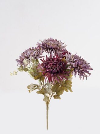 Artificial Flower 27*27*41cm Chrysanthemum *9 bush GS-76424005-P2 2025Feb 3,000+ sqm showroom with thousands of artificial flowers, plants & trees ready for global sourcing.
