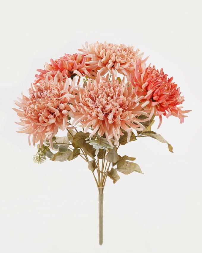 Artificial Flower 27*27*41cm Chrysanthemum *9 bush GS-76424005 2025Feb YeahFlower is one of Chinese leading OEM manufacturers and exporters , supplying the silk flowers, wholesale artificial trees