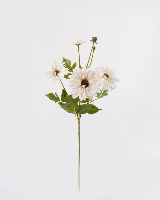 Artificial Flower 20*20*60cm Chrysanthemum single stem GS-77024001-W1 2025Feb 3,000+ sqm showroom with thousands of artificial flowers, plants & trees ready for global sourcing.