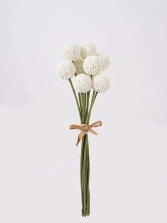 Artificial Flower 11*11*30cm Craspedia globosa *9 bundle GS-51624015-Y1 2025Jan 3,000+ sqm showroom with thousands of artificial flowers, plants & trees ready for global sourcing.