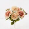 Artificial Flower 35*35*42cm Dahlia *9 bush GS-38024005-C1 2024Dec YeahFlower is one of Chinese leading OEM manufacturers and exporters , supplying the silk flowers, wholesale artificial trees