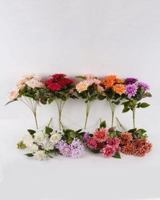 Artificial Flower 30*30*49cm Dahlia *9 bush GS-62424007 2025Jan YeahFlower is one of Chinese leading OEM manufacturers and exporters , supplying the silk flowers, wholesale artificial trees Artificial Flower 30*30*49cm Dahlia *9 bush GS-62424007 2025Jan YeahFlower is one of Chinese leading OEM manufacturers and exporters , supplying the silk flowers, wholesale artificial trees