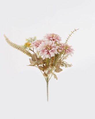 Artificial Flower 33*33*41cm Dahlia *9 bush GS-76424003-P1 2025Feb YeahFlower is one of Chinese leading OEM manufacturers and exporters , supplying the silk flowers, wholesale artificial trees