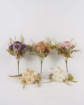 Artificial Flower 33*33*41cm Dahlia *9 bush GS-76424003 2025Feb YeahFlower is one of Chinese leading OEM manufacturers and exporters , supplying the silk flowers, wholesale artificial trees