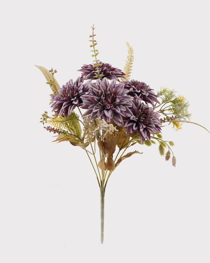 Artificial Flower 33*33*41cm Dahlia *9 bush GS-76424003 2025Feb YeahFlower is one of Chinese leading OEM manufacturers and exporters , supplying the silk flowers, wholesale artificial trees