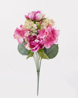 Artificial Flower 35*35*50cm  Dahlia&Hydrangea *7 bush GS-70724017-Z1 2025Feb YeahFlower is one of Chinese leading OEM manufacturers and exporters , supplying the silk flowers, wholesale artificial trees