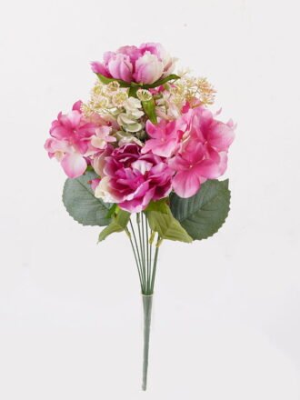 Artificial Flower 30*30*43cm  Peony&Hydrangea *9 bush GS-70724018 2025Feb 3,000+ sqm showroom with thousands of artificial flowers, plants & trees ready for global sourcing.