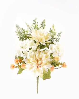 Artificial Flower 30*30*45cm Dahlia&Hydrangea *9 bush GS-61524060 2025Jan YeahFlower is one of Chinese leading OEM manufacturers and exporters , supplying the silk flowers, wholesale artificial trees
