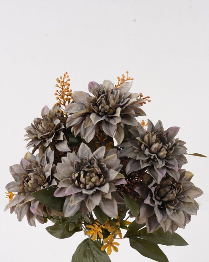 Artificial Flower 38*38*45cm Dahlias *10 bush GS-70724006-Z2 2025Feb 3,000+ sqm showroom with thousands of artificial flowers, plants & trees ready for global sourcing.