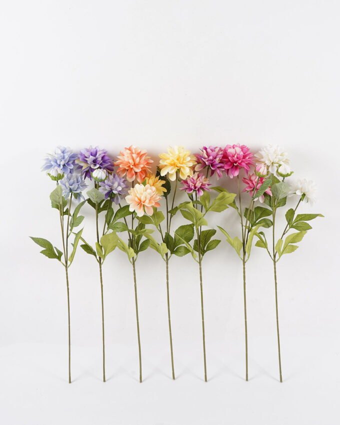 Artificial Flower 26*26*68cm Dahlias *3 bush GS-70724011 2025Feb YeahFlower is one of Chinese leading OEM manufacturers and exporters , supplying the silk flowers, wholesale artificial trees