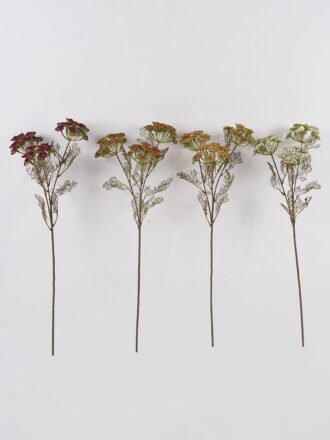 Artificial Flower 18*18*67cm Flower *3 single stem GS-54024062-W1 2025Jan 3,000+ sqm showroom with thousands of artificial flowers, plants & trees ready for global sourcing.
