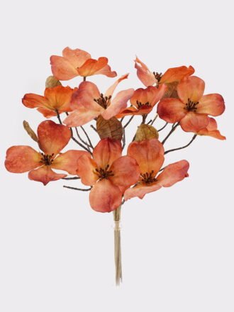 Artificial Flower 30*30*44cm Flower *6 bouquet GS-35124022 Flowers Bush 3,000+ sqm showroom with thousands of artificial flowers, plants & trees ready for global sourcing.
