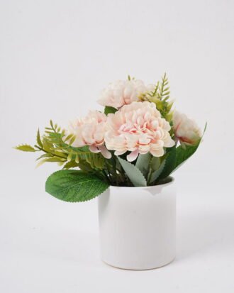 Artificial Flower 17*17*20cm Flower potted flower in ceramic pot GS-41324056-P1 2025Jan YeahFlower is one of Chinese leading OEM manufacturers and exporters , supplying the silk flowers, wholesale artificial trees