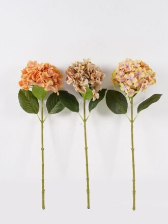 Artificial Flower 18*18*65cm Hydrangea *4 single stem/72 lvs GS-64924028-O1 2025Jan 3,000+ sqm showroom with thousands of artificial flowers, plants & trees ready for global sourcing.