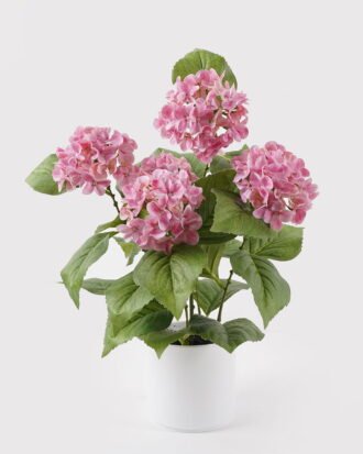 Artificial Flower 35*35*50cm Hydrangea in PP pot GS-15424037-P1 2024Dec YeahFlower is one of Chinese leading OEM manufacturers and exporters , supplying the silk flowers, wholesale artificial trees