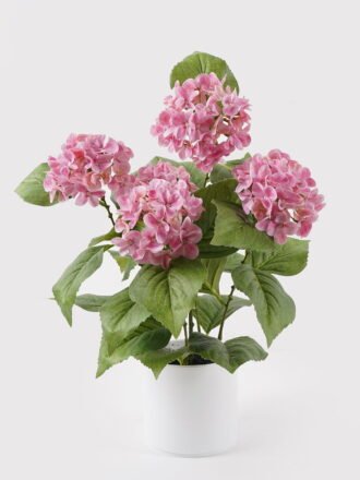 Artificial Flower 35*35*50cm Hydrangea in PP pot GS-15424037 Potted Flowers&Plants 3,000+ sqm showroom with thousands of artificial flowers, plants & trees ready for global sourcing.