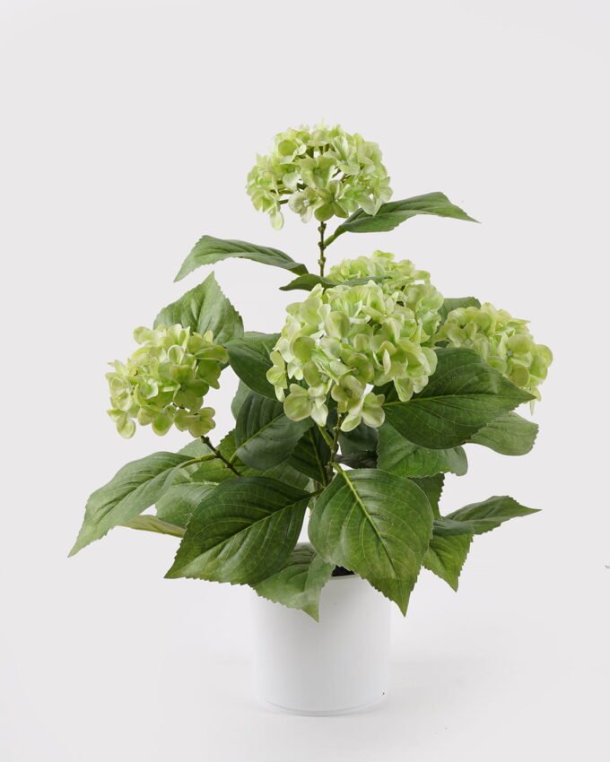 Artificial Flower 35*35*50cm Hydrangea in PP pot GS-15424037 2024Dec YeahFlower is one of Chinese leading OEM manufacturers and exporters , supplying the silk flowers, wholesale artificial trees