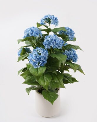 Artificial Flower 45*45*68cm Hydrangea in PP pot GS-15424038-B1 2024Dec YeahFlower is one of Chinese leading OEM manufacturers and exporters , supplying the silk flowers, wholesale artificial trees