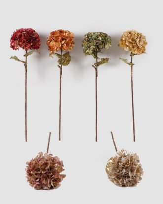 Artificial Flower 19*75cm Hydrangea  single stem GS-35124009 2024Dec YeahFlower is one of Chinese leading OEM manufacturers and exporters , supplying the silk flowers, wholesale artificial trees