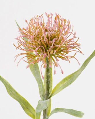 Artificial Flower 14*14*52cm Leucospermum  single stem GS-72524003 2025Feb YeahFlower is one of Chinese leading OEM manufacturers and exporters , supplying the silk flowers, wholesale artificial trees
