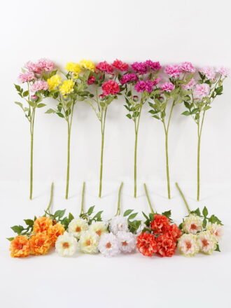 Artificial Flower 17*17*62cm Peony *6 single stem GS-76824012-W3 2025Feb 3,000+ sqm showroom with thousands of artificial flowers, plants & trees ready for global sourcing.