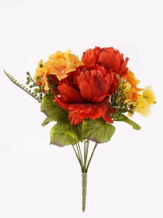 Artificial Flower 29*29*40cm Dahlia&Hydrangea *9 bush GS-61524064 2025Jan 3,000+ sqm showroom with thousands of artificial flowers, plants & trees ready for global sourcing.
