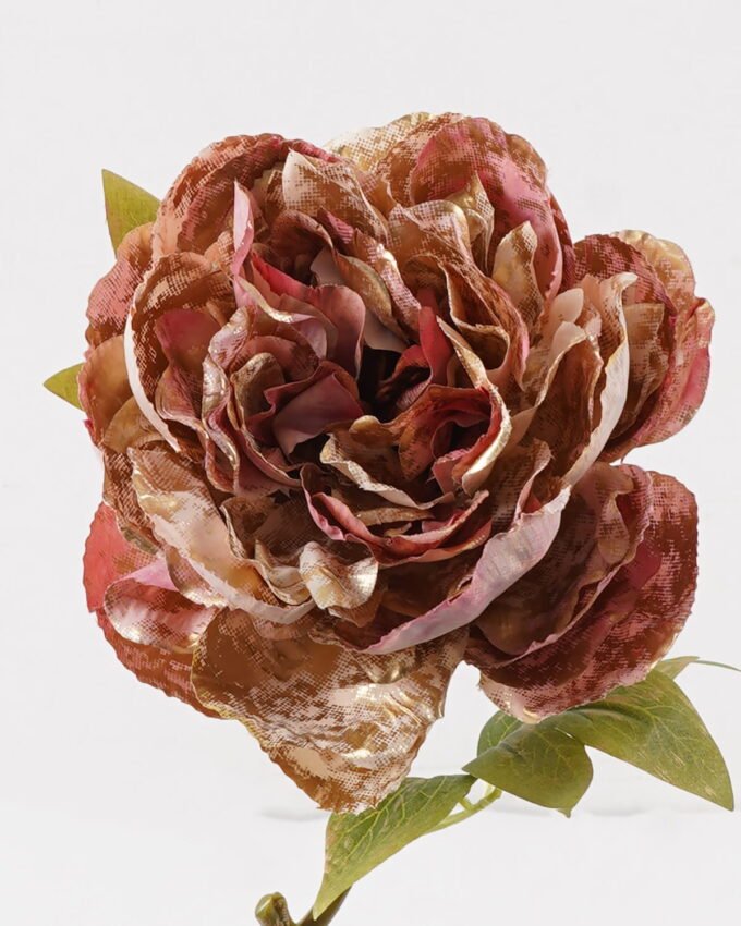 Artificial Flower 15*46cm Peony single stem GS-35124010-P1 2024Dec YeahFlower is one of Chinese leading OEM manufacturers and exporters , supplying the silk flowers, wholesale artificial trees