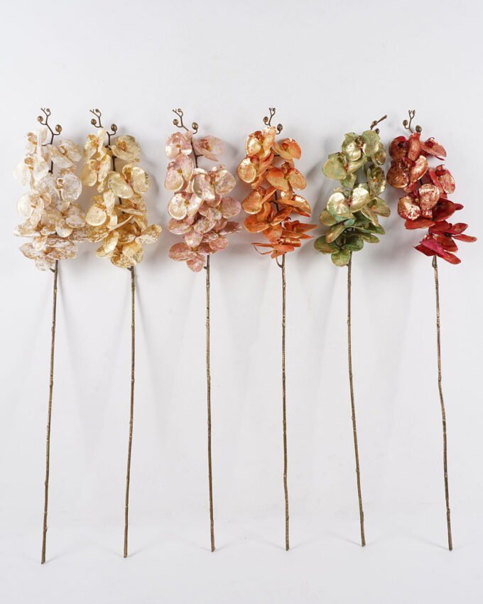 Artificial Flower 15*102cm Phalaenopsis  single stem GS-35124015 2024Dec YeahFlower is one of Chinese leading OEM manufacturers and exporters , supplying the silk flowers, wholesale artificial trees