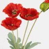 Artificial Flower 10*10*62cm Poppy *4 single stem GS-76824011-R2 2025Feb YeahFlower is one of Chinese leading OEM manufacturers and exporters , supplying the silk flowers, wholesale artificial trees