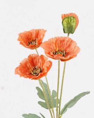 Artificial Flower 10*10*62cm Poppy *4 single stem GS-76824011 2025Feb YeahFlower is one of Chinese leading OEM manufacturers and exporters , supplying the silk flowers, wholesale artificial trees