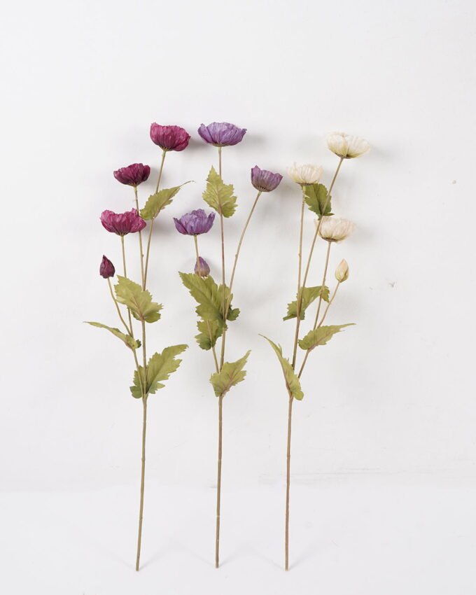 Artificial Flower 12*12*60cm Poppy single stem GS-14524056 2024Dec YeahFlower is one of Chinese leading OEM manufacturers and exporters , supplying the silk flowers, wholesale artificial trees