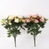 Artificial Flower 30*30*45cm Rose *15 bush GS-61524043 2025Jan YeahFlower is one of Chinese leading OEM manufacturers and exporters , supplying the silk flowers, wholesale artificial trees