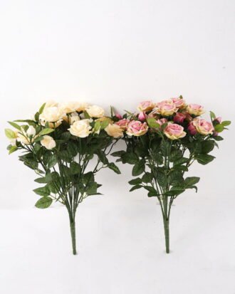 Artificial Flower 30*30*45cm Rose *15 bush GS-61524043 2025Jan YeahFlower is one of Chinese leading OEM manufacturers and exporters , supplying the silk flowers, wholesale artificial trees