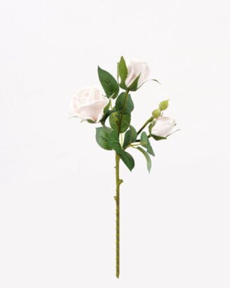 Artificial Flower 14*14*38cm Rose *3 single stem GS-14324002-W2