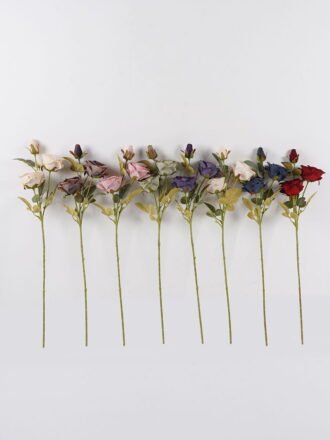 Artificial Flower 23*23*62cm Christmas Rose single stem GS-39124031 Single Flowers 3,000+ sqm showroom with thousands of artificial flowers, plants & trees ready for global sourcing.