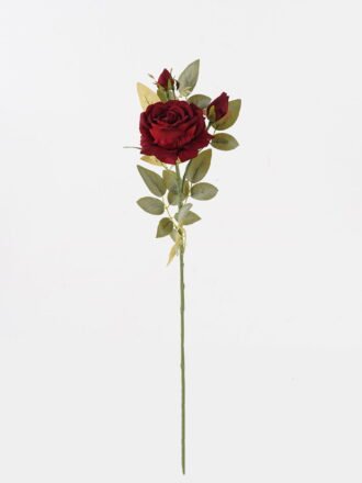 Artificial Flower 13*11*53cm Rose single stem GS-39624019-W1 Single Flowers 3,000+ sqm showroom with thousands of artificial flowers, plants & trees ready for global sourcing.